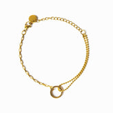 Pulseira Une Banhada em Ouro 18k